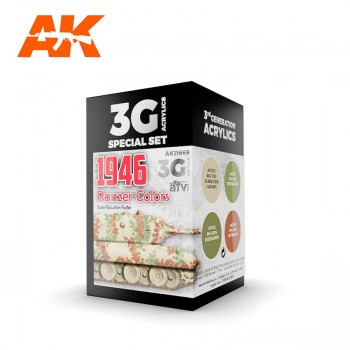 AK 3rd Generation Panzer Colors 4 x 17 ml 11669